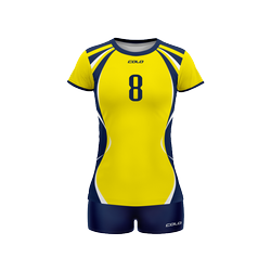 Strój siatkarski damski Colo Seaside - SUBLIMACYJNY