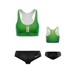 Strój do siatkówki plażowej Colo Leaf - SUBLIMACYJNY