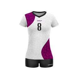Strój siatkarski damski Colo Glimmer - SUBLIMACYJNY