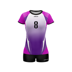 Strój siatkarski damski Colo Nova - SUBLIMACYJNY