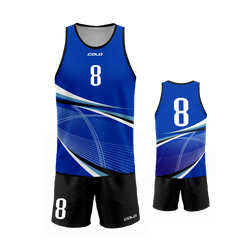 Strój do siatkówki plażowej Colo Coast - SUBLIMACYJNY