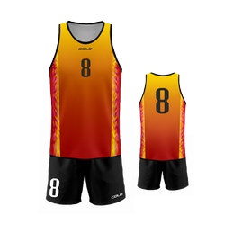 Strój do siatkówki plażowej Colo Fenix - SUBLIMACYJNY