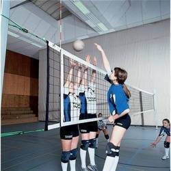 Siatka do siatkówki turniejowa z polipropylenu, z linką stalową 5033