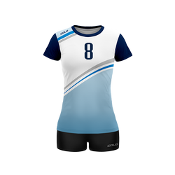 Strój siatkarski damski Colo Atomica - SUBLIMACYJNY