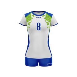 Strój siatkarski damski Colo Peak - SUBLIMACYJNY