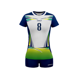 Strój siatkarski damski Colo Vaiana - SUBLIMACYJNY