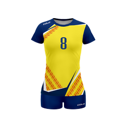 Strój siatkarski damski Colo Blades - SUBLIMACYJNY