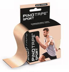 Taśma do tapingu PINO Tape Sport 5cm x 5m - beżowa