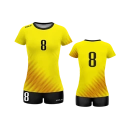 Strój siatkarski damski Colo Wonder - SUBLIMACYJNY