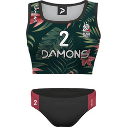 Strój do siatkówki plażowej Damons Coco - SUBLIMACYJNY