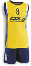 Strój do koszykówki Colo Batch - SUBLIMACYJNY
