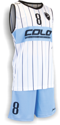 Strój do koszykówki Colo Spring - SUBLIMACYJNY