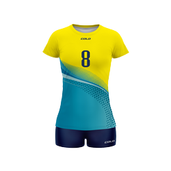 Strój siatkarski damski Colo Constance - SUBLIMACYJNY