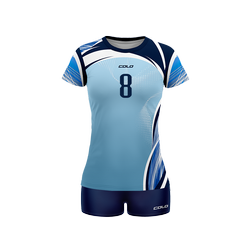 Strój siatkarski damski Colo Atlantica - SUBLIMACYJNY