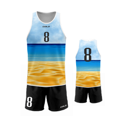 Strój do siatkówki plażowej Colo Flash - SUBLIMACYJNY