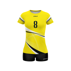 Strój siatkarski damski Colo Web - SUBLIMACYJNY